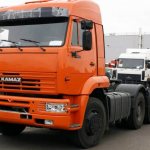Front view of KamAZ-6460